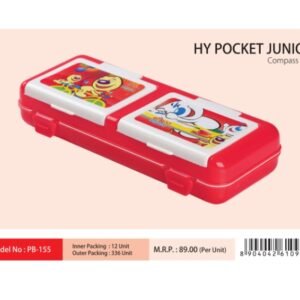 HY POCKET JUNIOR PENCIL BOX-PRATAP