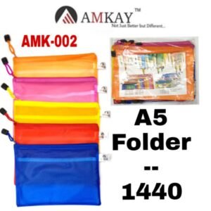 MATT FINISH ZIPPER POUCH A/5 NO.002