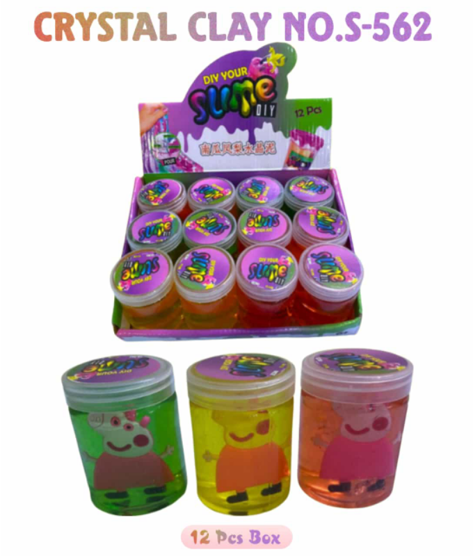 CRYSTAL CLAY NO.S-562 (PEPPA PIG)