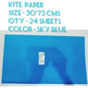 KITE PAPER GERMAN (24 SHEETS)-LIGHT BLUE