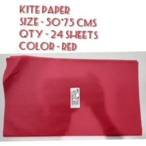 KITE PAPER GERMAN (24 SHEETS)-RED