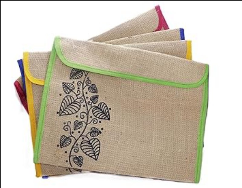ACCIVA JUTE FOLDER VELCRO F/S- SUDARSHAN