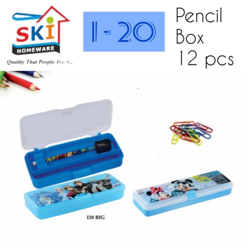 I-20 BIG PENCIL BOX-SKI