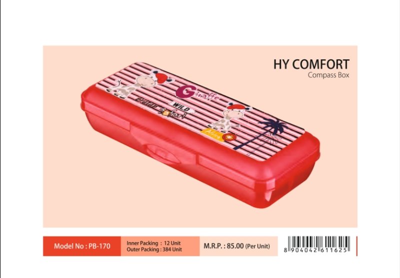 HY COMFORT PENCIL BOX-PRATAP