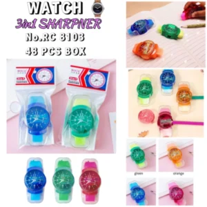 3 IN 1 SHARPNER WATCH NO.RC-8103 (1 PC PKT)