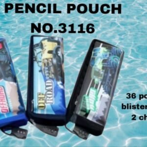 PENCIL POUCH NO.3116 (2 CHAIN&LOCK)