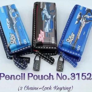 PENCIL POUCH NO.3152 (2 CHAIN&LOCK)