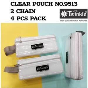 CLEAR POUCH NO.9513 (2CHAIN) -TWINKLE