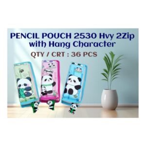 PENCIL POUCH NO.2530 (2 CHAIN&KEYCHAIN)