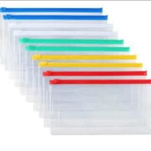 ZIPPER POUCH TRANS. A/6 NO.4-DEEP