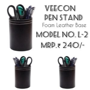 PEN STAND ROUND LEATHER  L-2-VEEKON