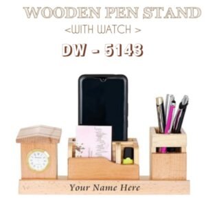 WOODEN PEN STAND NO.5143 - DEWANI