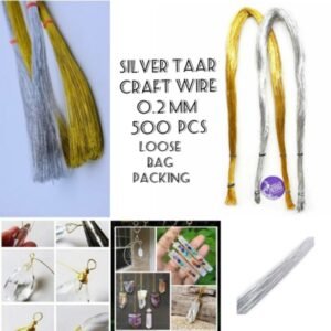 WIRE SILVER (500 PC) 0.1mm