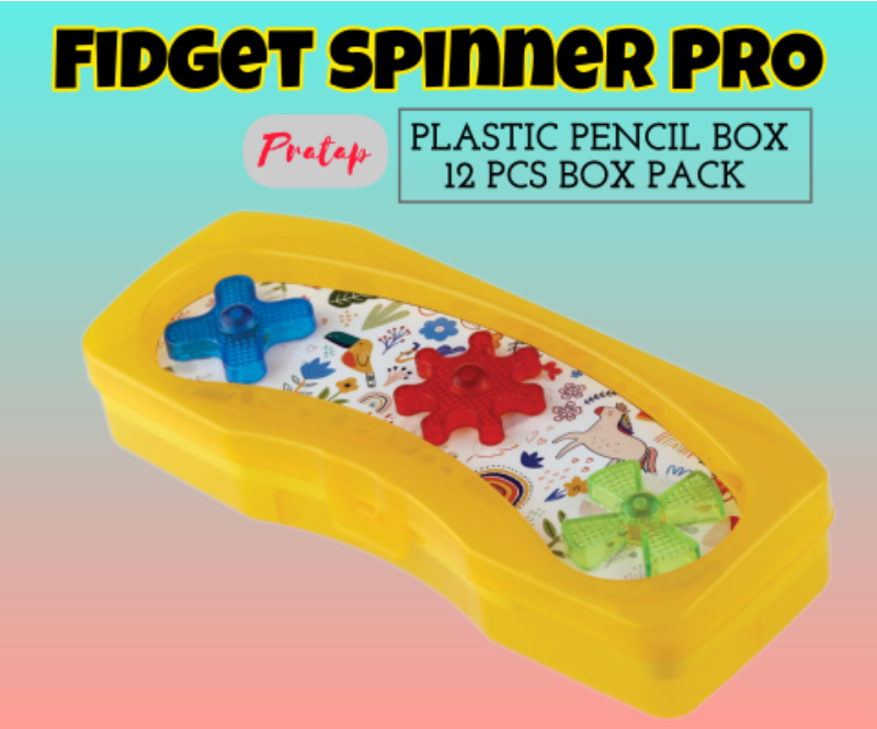 FIDGET SPINNER PRO PENCIL BOX - PRATAP