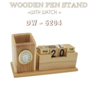 WOODEN PEN STAND NO.5204 - DEWANI