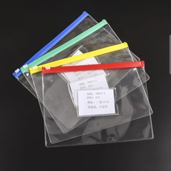 ZIPPER POUCH TRANS. NO.1-DEEP