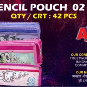 PENCIL POUCH NO.0212 (2 CHAIN)