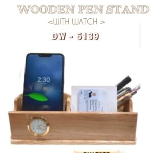 WOODEN PEN STAND NO.5139 - DEWANI