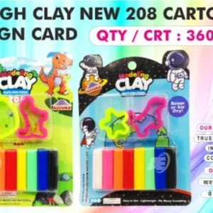 MODELING CLAY NEW CARD ACCURA NO.208