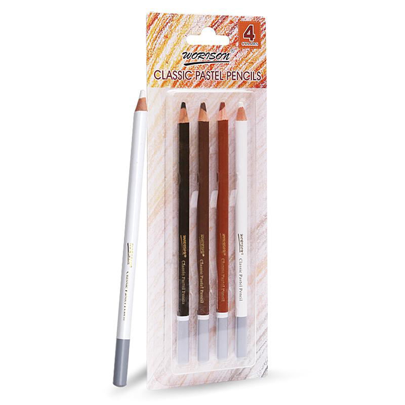 CLASSIC SKIN SOFT PASTEL PENCIL (4PCS)-WORISON - Image 3