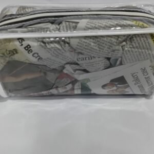 BIG ROUND TRANS. PENCIL POUCH-DEEP