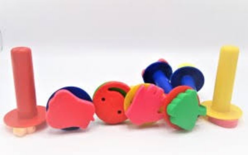 FOAM STAMP HANDLE (8 PCS) - Image 2