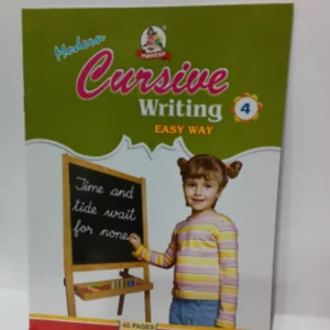MODERN CURSIVE WRITING BOOK 4 - MAHESH