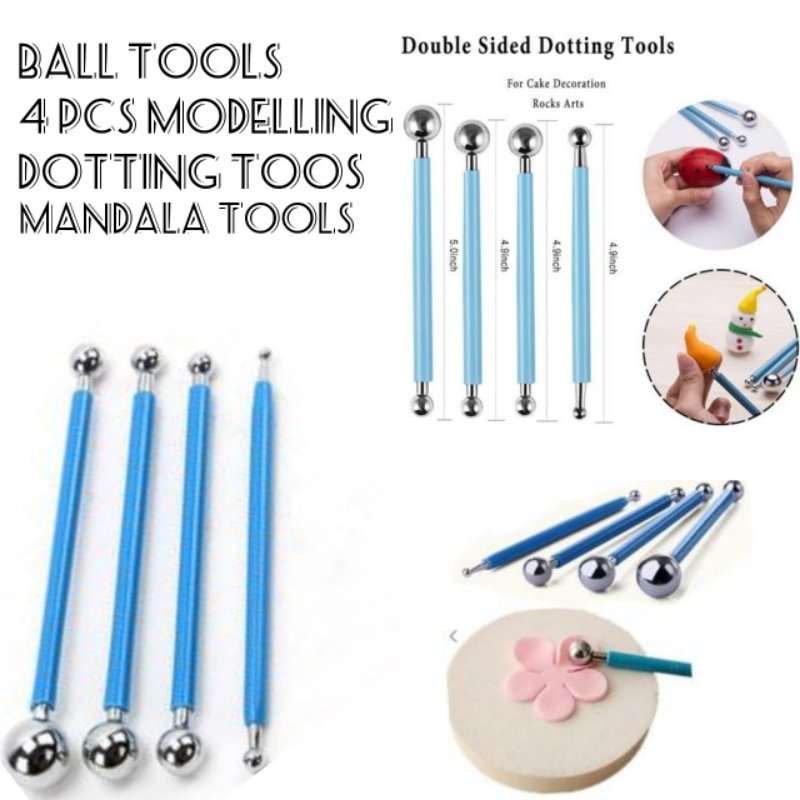 MANDALA BALL DOTTING TOOLS - (4PCS)