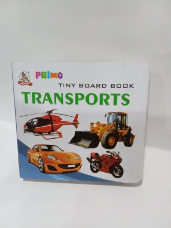 PRIMO TINY BOARD BOOK TRANSPORT- MAHESH