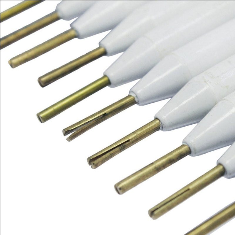 QUILLING NEEDAL TOOLS WHITE (12 PCS) - Image 3