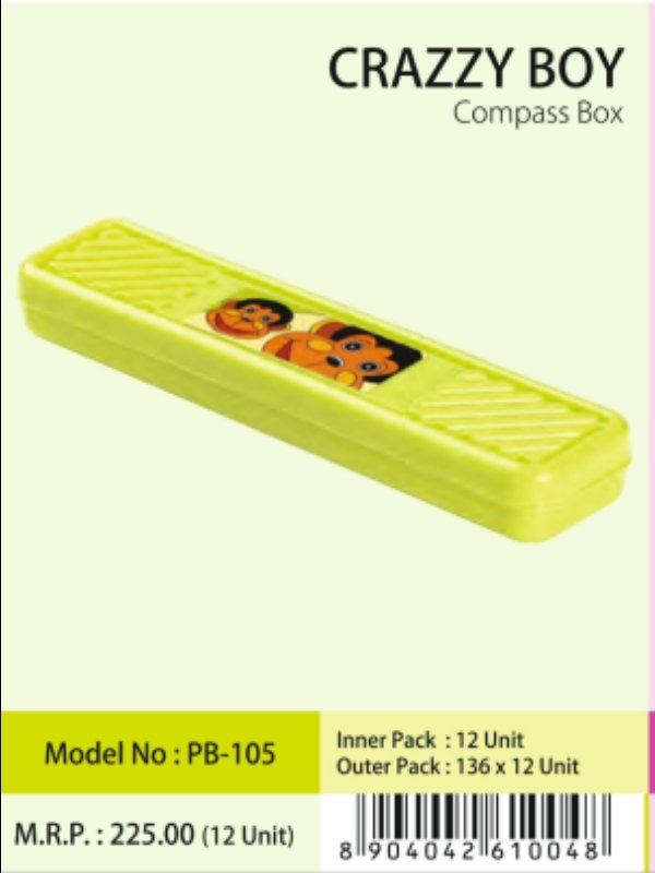 CRAZY BOY PENCIL BOX-PRATAP
