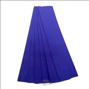 CREPED PAPER-DARK BLUE