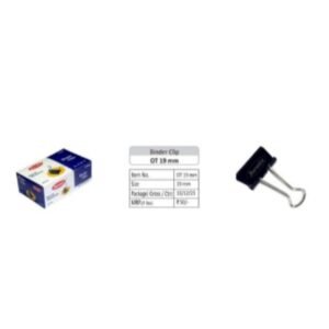 BC 19 BINDER CLIP 19 MM - AEROTIX