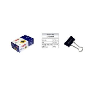 BC 25 BINDER CLIP 25 MM - AEROTIX