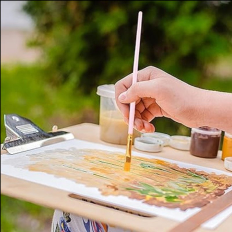 ARTIST PAINTING BRUSH MIX SET (10 PCS) - Image 5