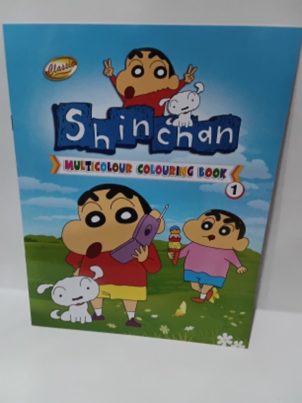 CLASSIC M/C COLORING BOOK SHINCHAN - MAHESH