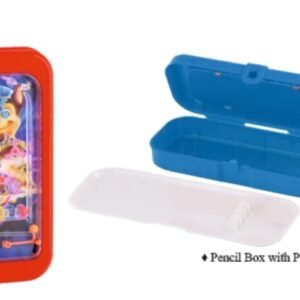 PLAYER PENCIL BOX PIN BALL GAME -SKI