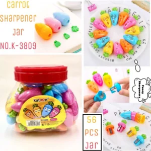 FRESH CARROT SHARPNER NO.K-3809 (56 PCS JAR)
