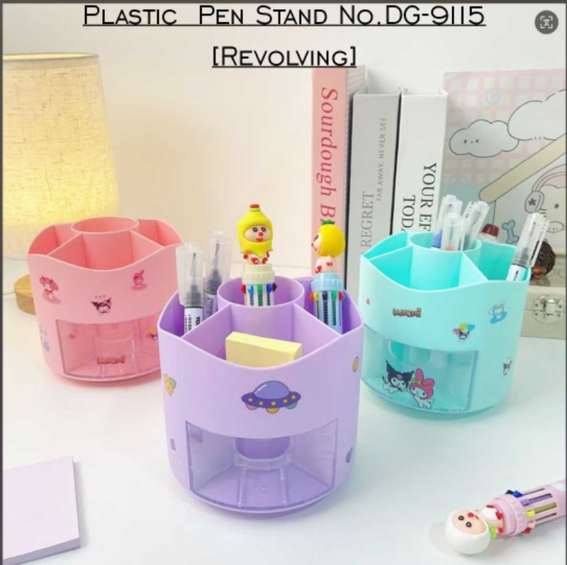 PLASTIC PEN STAND NO.9115-DGG