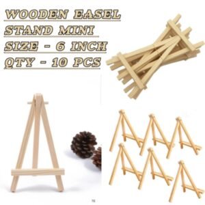 WOODEN EASEL STAND MINI - 6 INCH