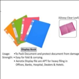 DB60F-DISPLAY BOOK FC (60 POCKETS)-AEROTIX