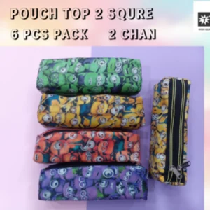 POUCH TOP TWO SQURE (2CHAIN) -TWINKLE
