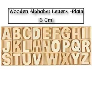 WOODEN ALPHABET PLAIN BIG