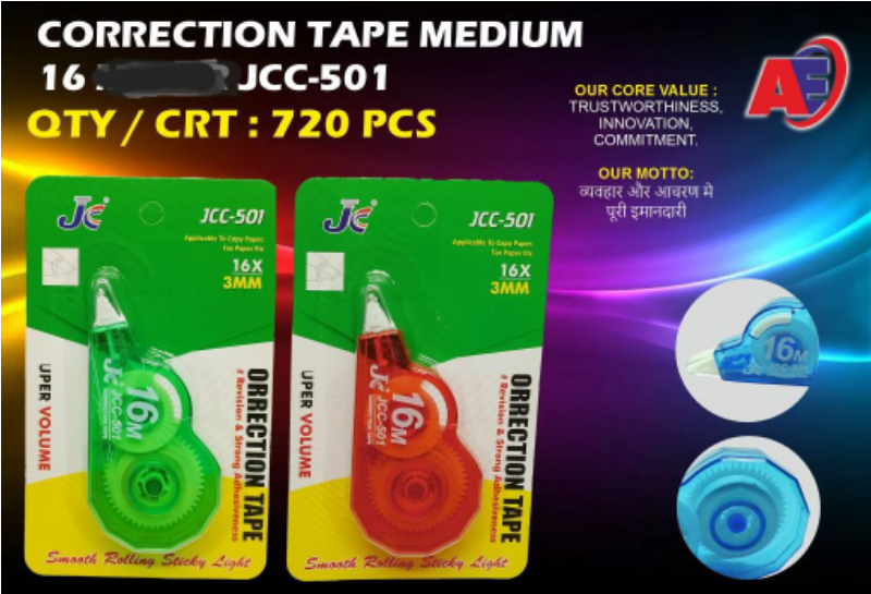 CORRECTION TAPE JCC NO.501(5 METER)