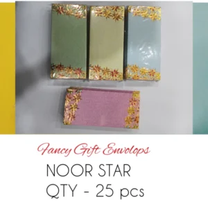 NOOR STAR ENVELOPES (25PCS)-ARIHANT