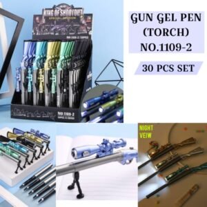 GUN SHAPE GEL PEN NO.1109-2 (TORCH)